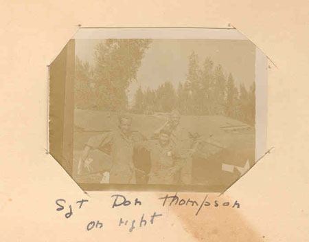 Sgt. Dan Thompson on the right