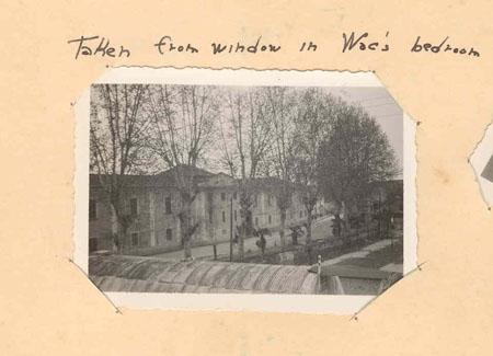 Taken from the Window of the Wac's bedroom