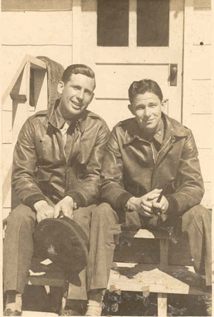 2 men in leather jackets